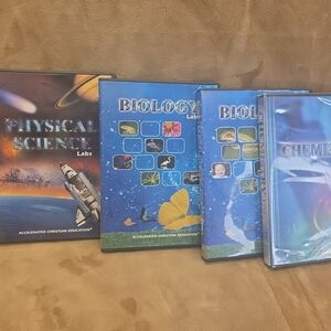 ACE PACE Biology&  (Use) Chemistry DVD New 3 Pcs